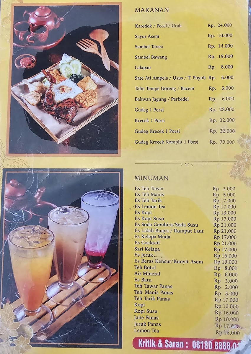 Soto Bu Tjondro Ekspres Menu - Image 3